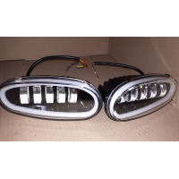 Протитуманні фари Ланос Сенс з ДХО і LED (пара)
