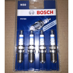 Свічки запалювання чотирьохконтактні Bosch FR78X для 16-ти клапанних моторів